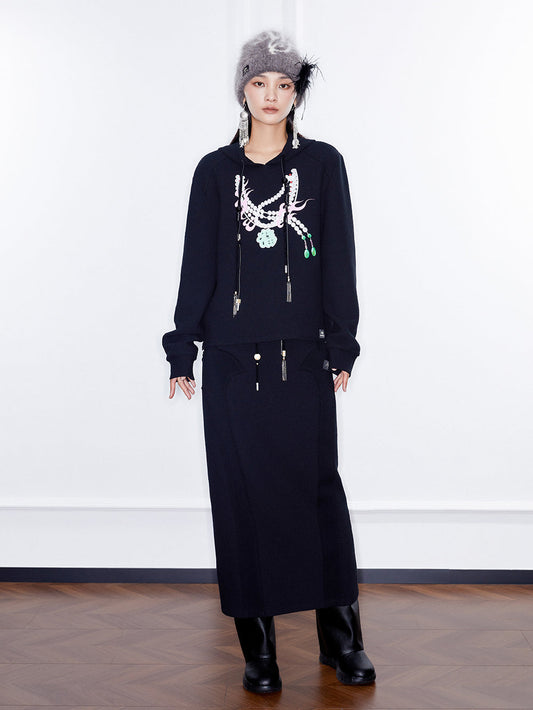 MUKZIN  Linglong  Long-sleeve Hoodie