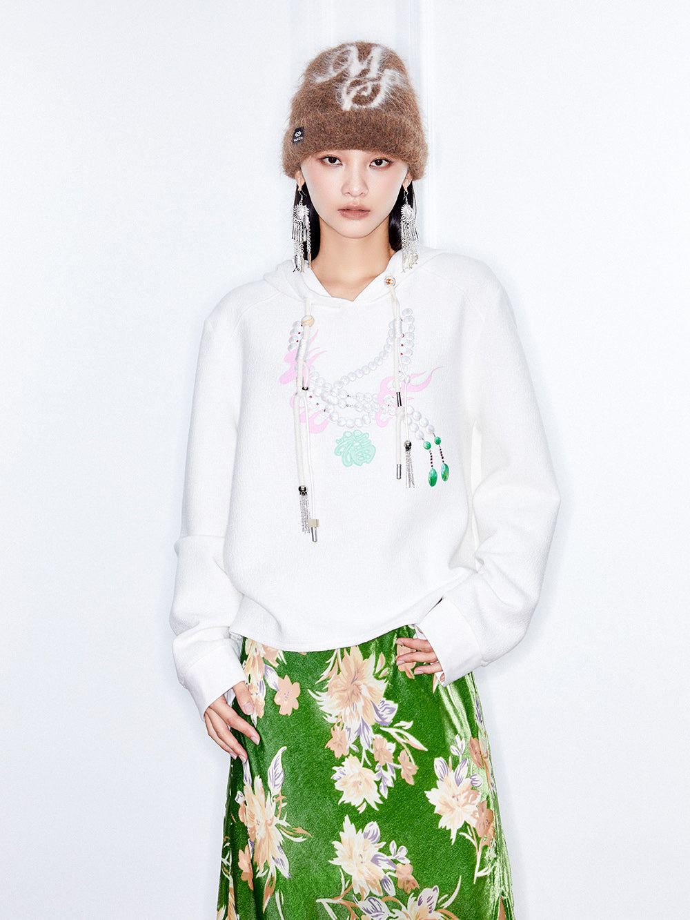 MUKZIN  Linglong  Long-sleeve Hoodie
