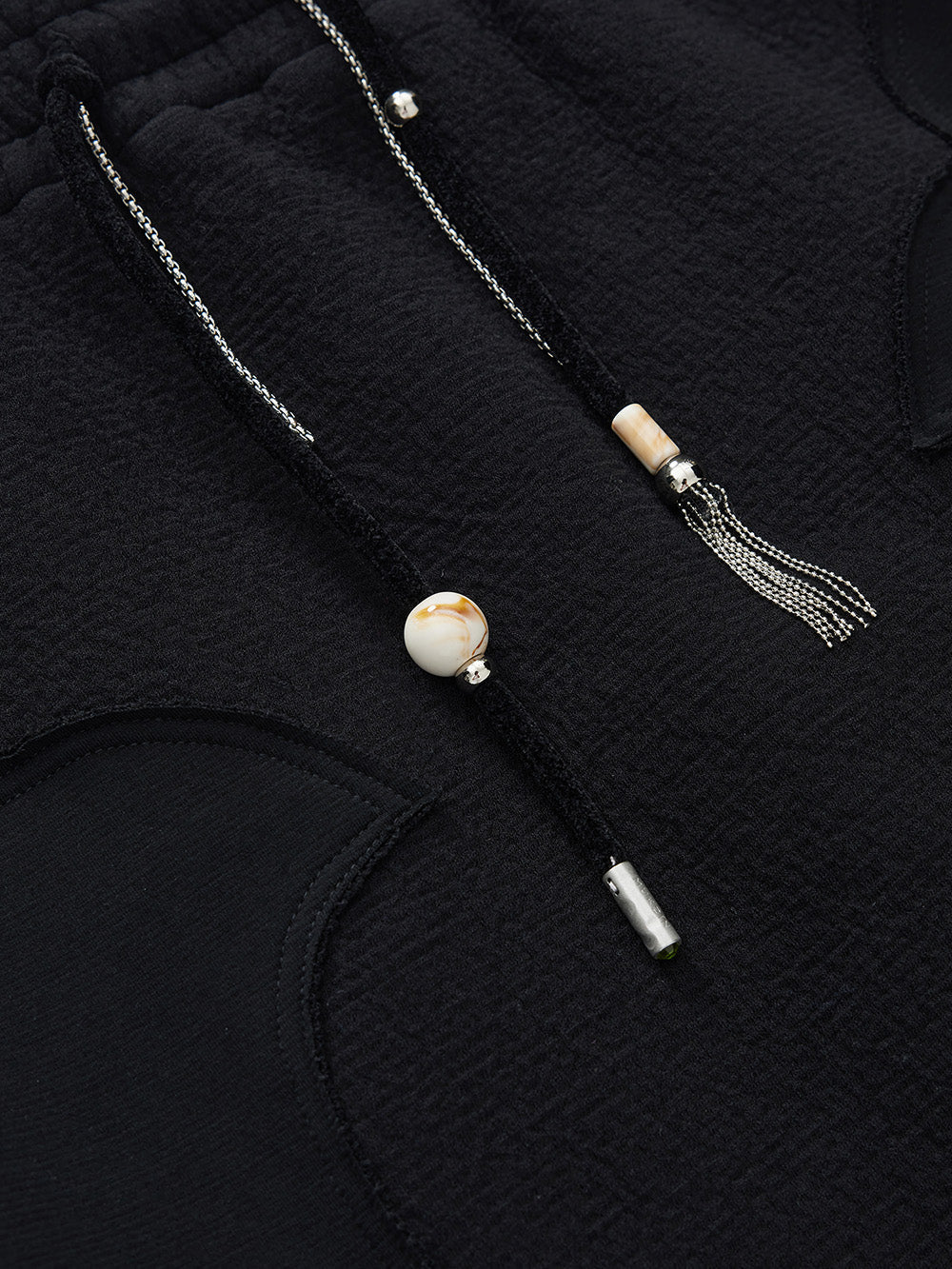 MUKZIN Linglong New Chinese Style Long Skirt with Elastic Waistband