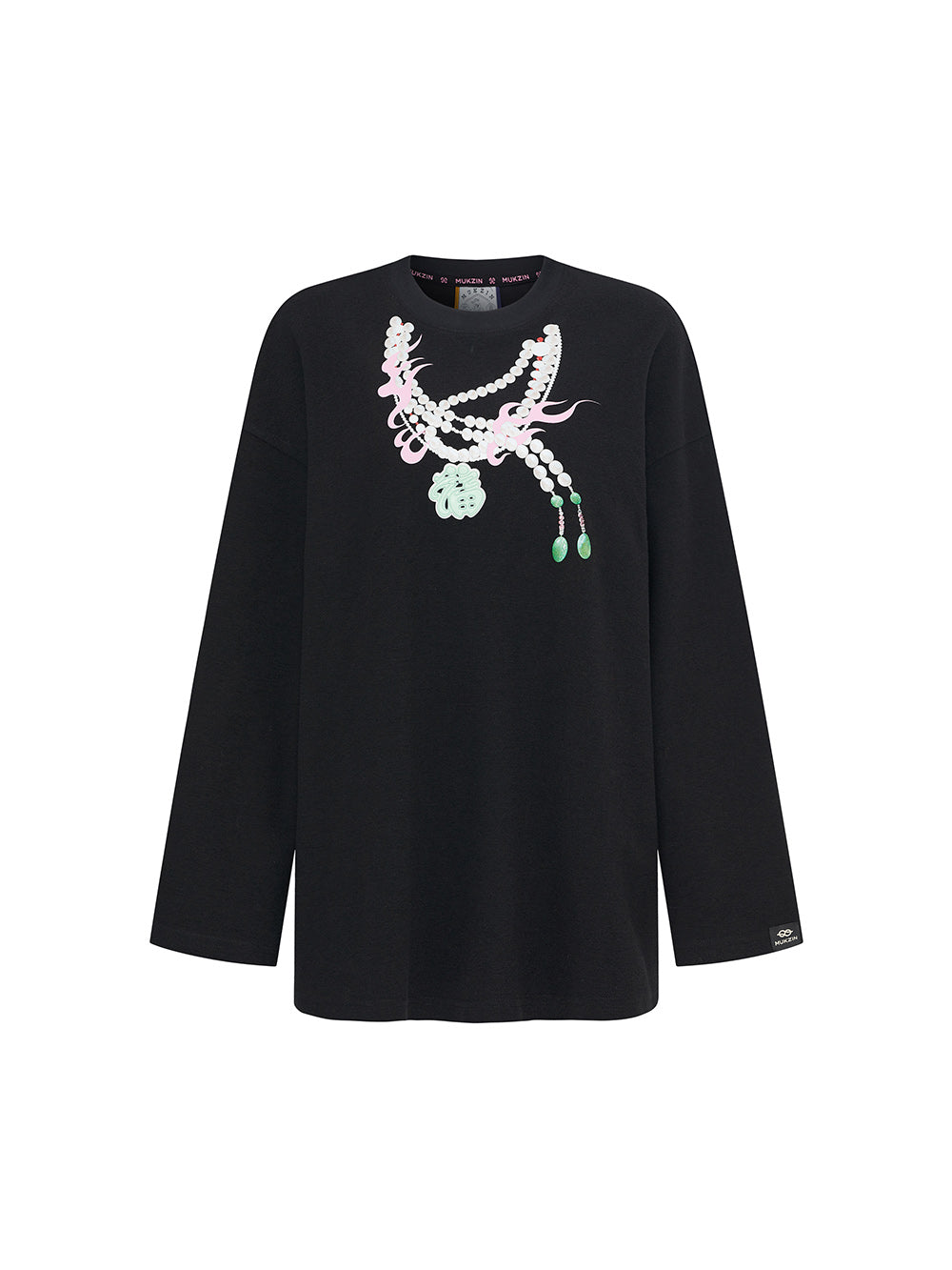 MUKZIN  Linglong  Long - sleeve Sweatshirt