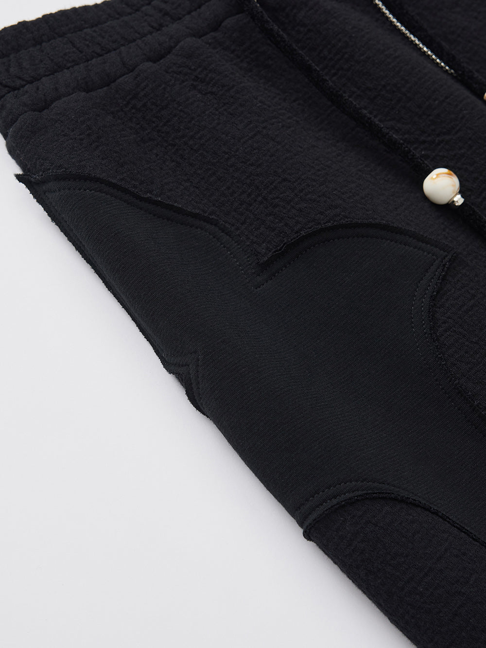 MUKZIN Linglong New Chinese Style Long Skirt with Elastic Waistband