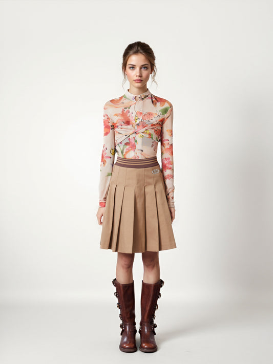 Hollow Elegant Fashionable Bottoming Shirt