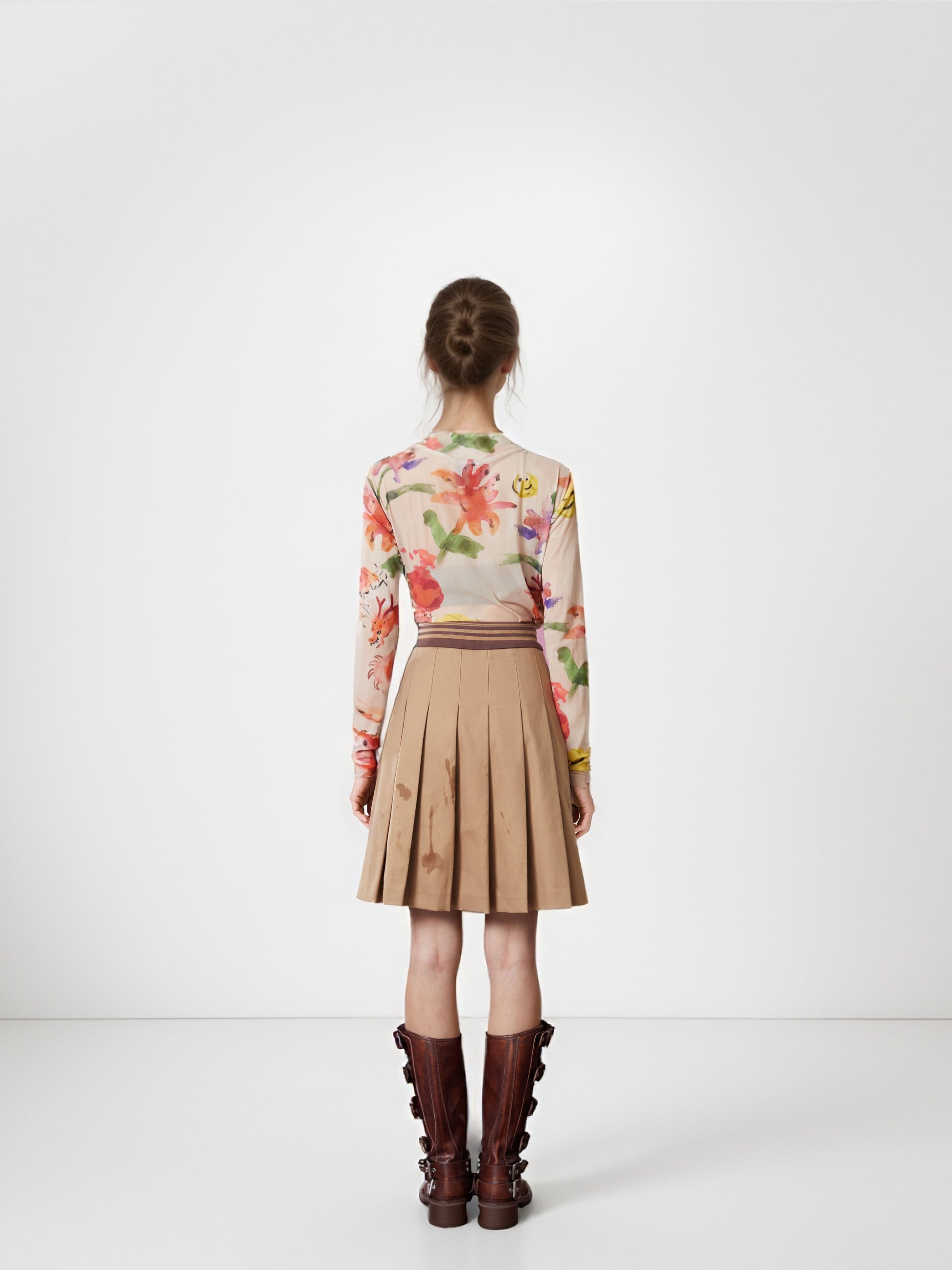 Hollow Elegant Fashionable Bottoming Shirt