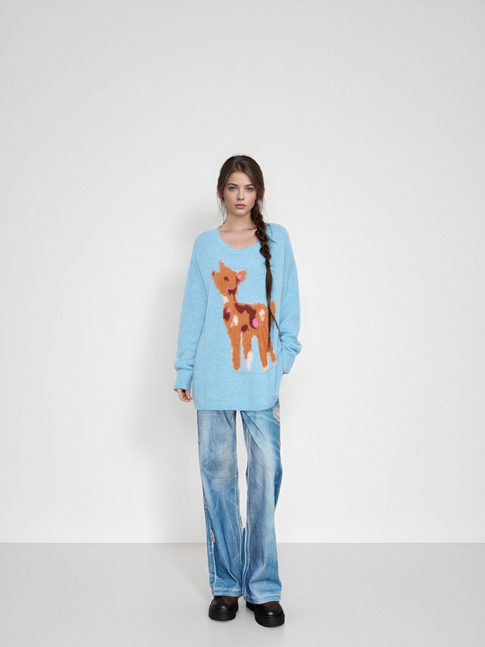 Sequence Of Deer's Call Sweater