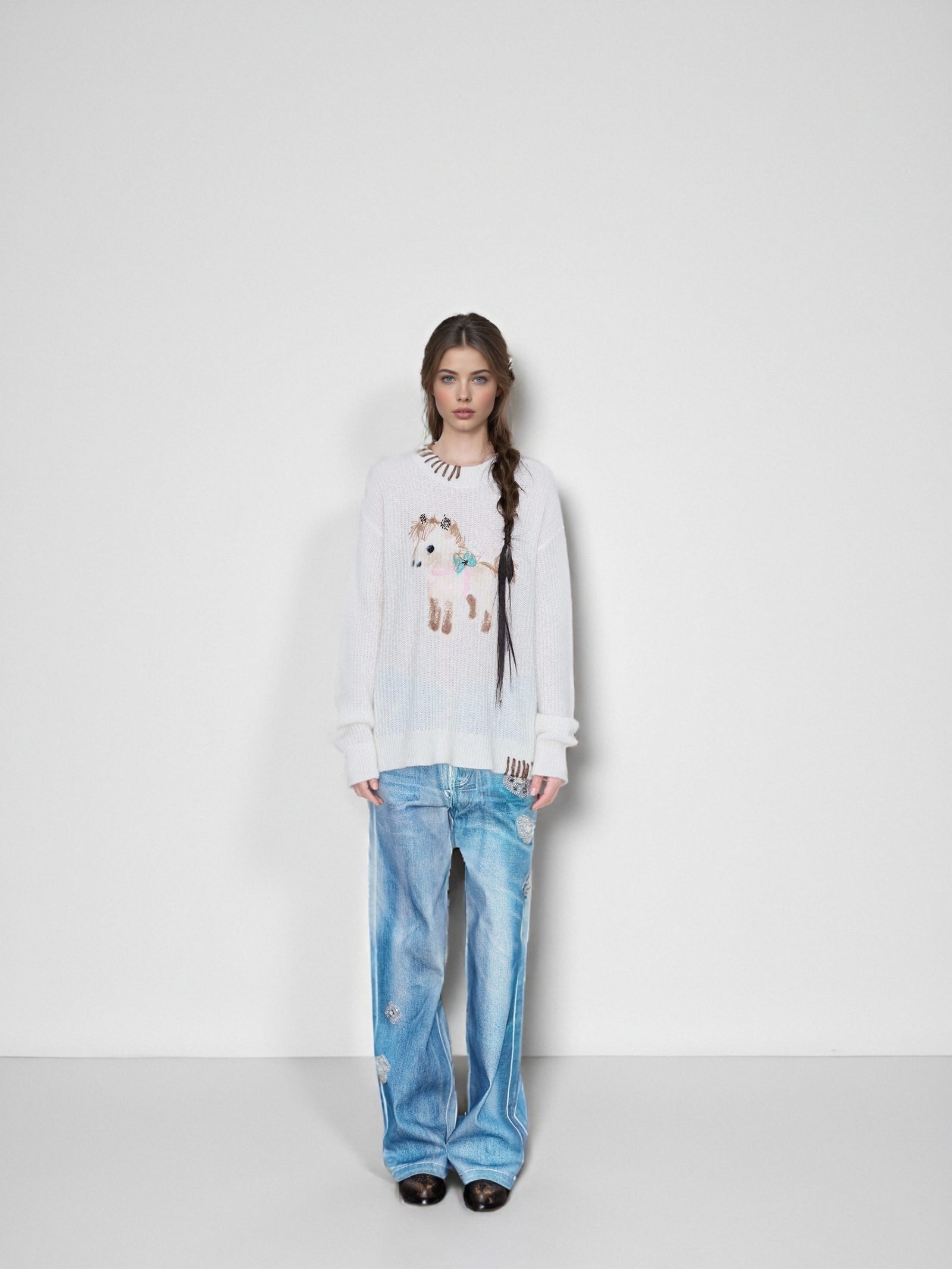 Sequence Of Deer's Call Sweater