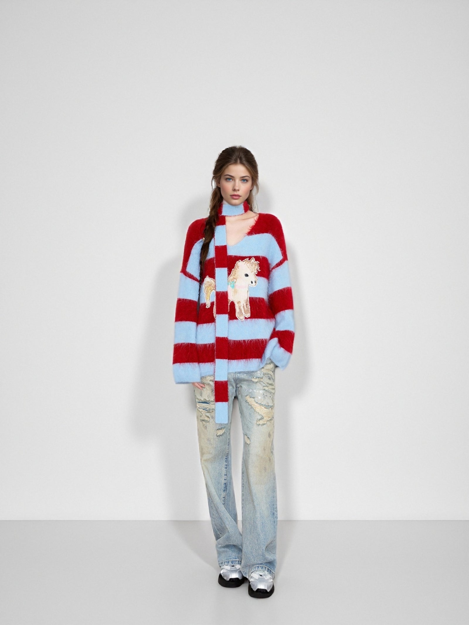 Deer's Call Turtleneck Sweater